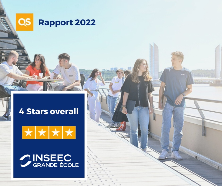 inseec_ge's tweet photo. Évaluation | L'INSEEC Grande École est fière d'avoir obtenu la note de 4 ⭐️⭐️⭐️⭐️, à l'évaluation QS Stars, notation reconnue à l'international !
5/5 dans les catégories #employabilité #responsabilité sociétale
#INSEECge #INSEECfamily https://t.co/8bJnV460VG