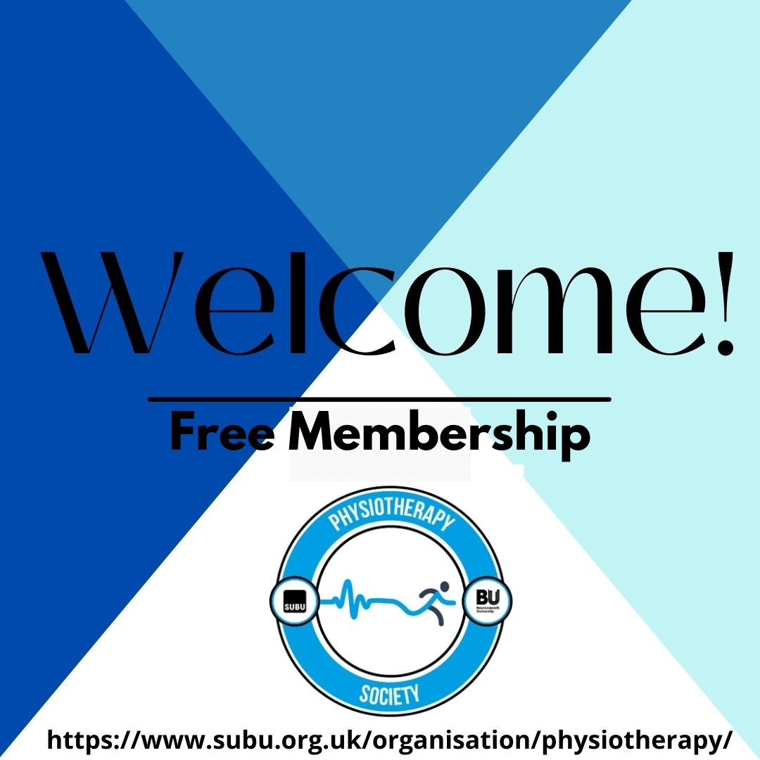 Hi all, we are back! This year we have decided to make the society membership FREE to hopefully see as many faces as possible! We will be organising webinars/talks, socials and physio merch.

Please sign up using this link: 
subu.org.uk/organisation/p…