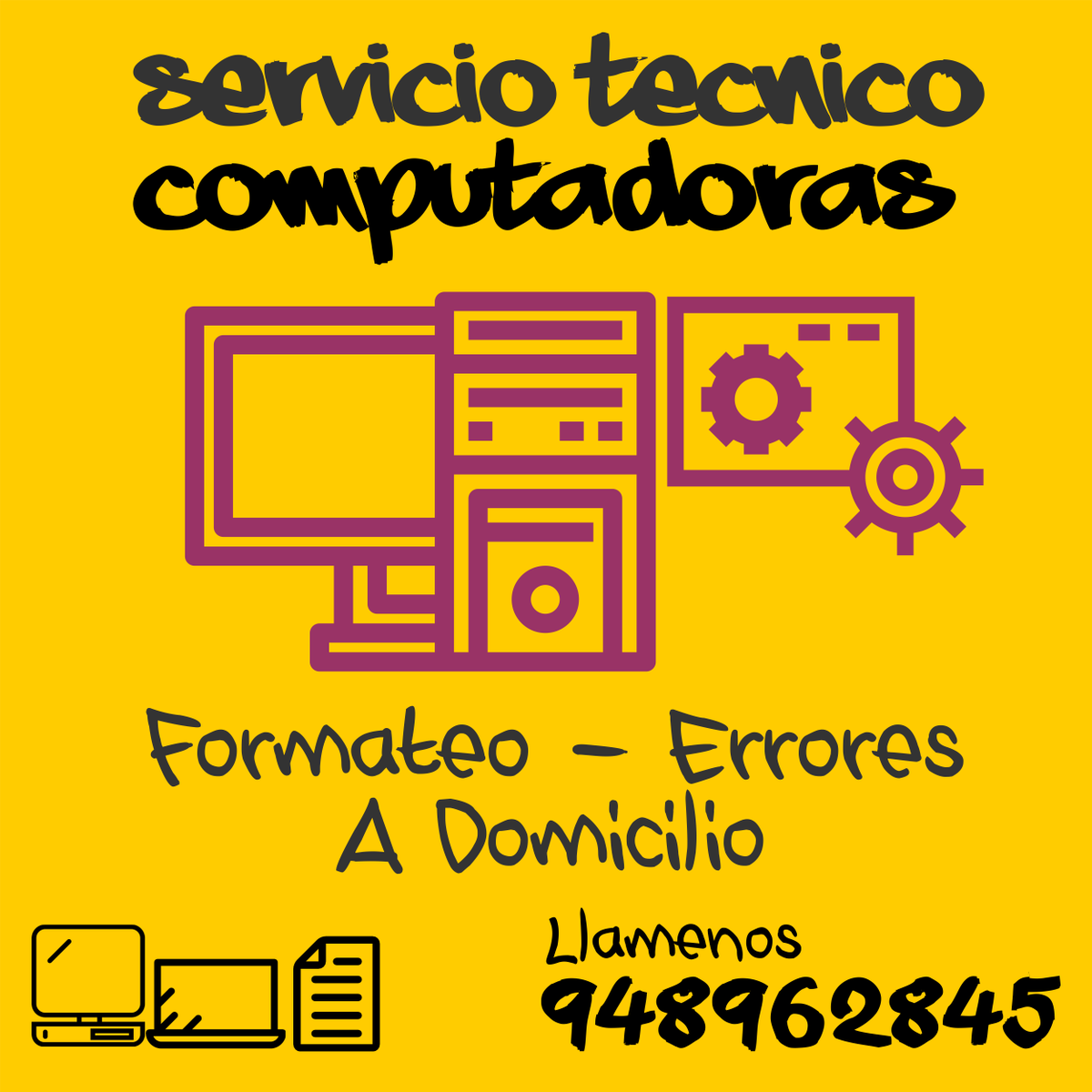 IndigoDesy's tweet photo. Computadoras Servicio Tecnico A Domicilio - Arequipa
Llamenos al 948962845.
Formateo e instalaciones, soluciones. etc
#ServicioTecnico #Computadoras #Formateo #Domicilio #Calidad #Soporte #PC #Arequipa #Servicio #Tecnico #Informatico #Windows #Programas #InDy https://t.co/guqihNx89c