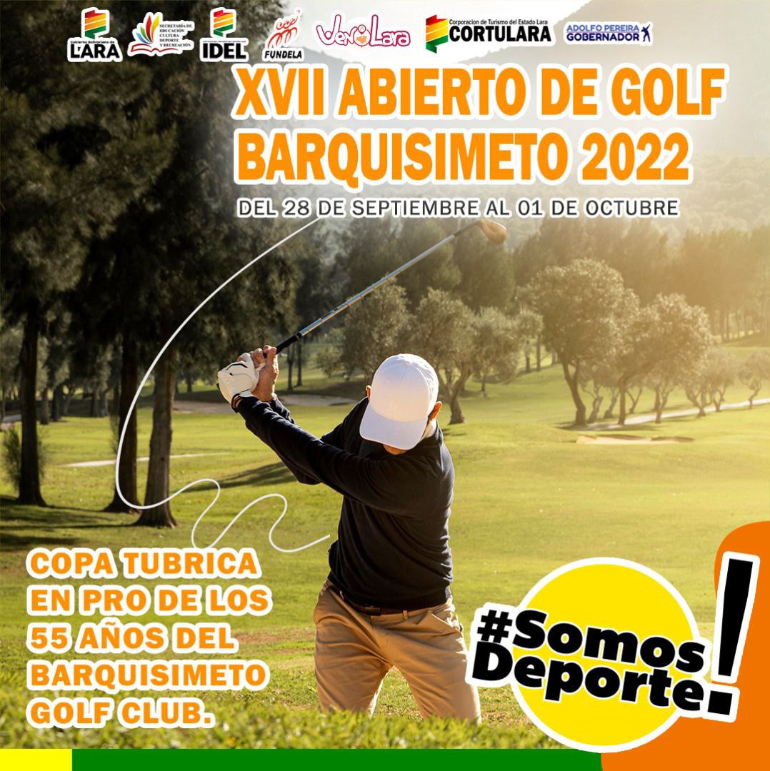idelaraoficial's tweet photo. Barquisimeto Golf Club cumple 55 años y lo celebra con el 17º Open Británico
Barquisimeto, Copa Tubrica. Las citas son del 28 de septiembre al 1 de octubre.
Extiende esta noticia en: https://t.co/SG1XMuzln3
#IDEL #Golf #VenaLara #Cortulara #Barquisimeto #BarquisimetoGolfClub https://t.co/bRQ8HJ3sKd
