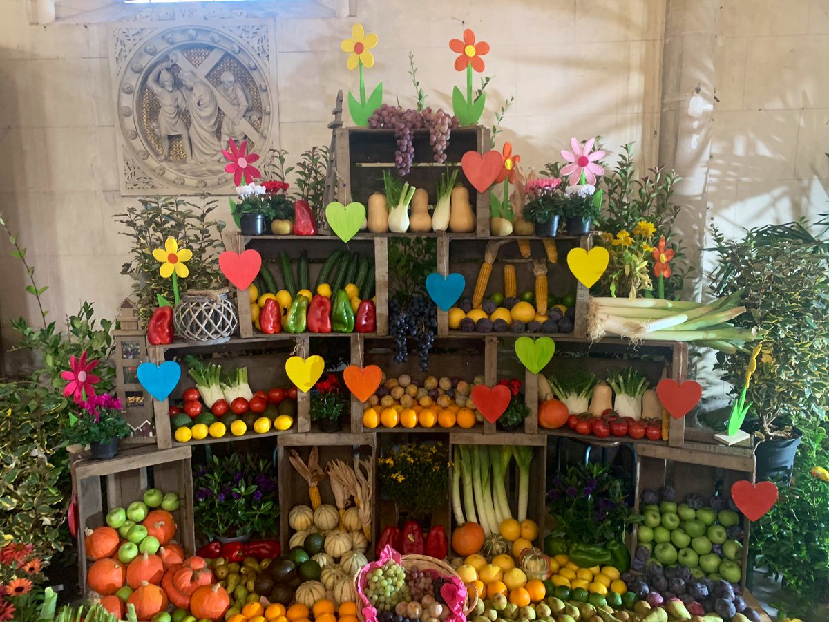 🦆🍎🌷🌿 Très heureuse d’avoir participé dimanche à la traditionnelle messe de la Saint Fiacre de #Rouen pour célébrer nos horticulteurs, fleuristes, maraîchers, agriculteurs, éleveurs… des métiers essentiels, difficiles, qu’il faut soutenir même en ville !