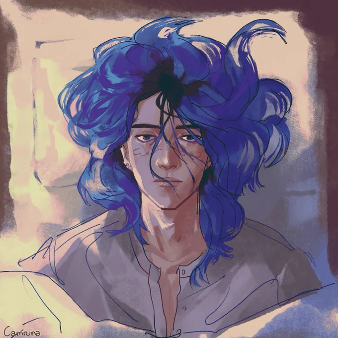 making a fun video thingy about the rp my character's in! these are frames 2/11 