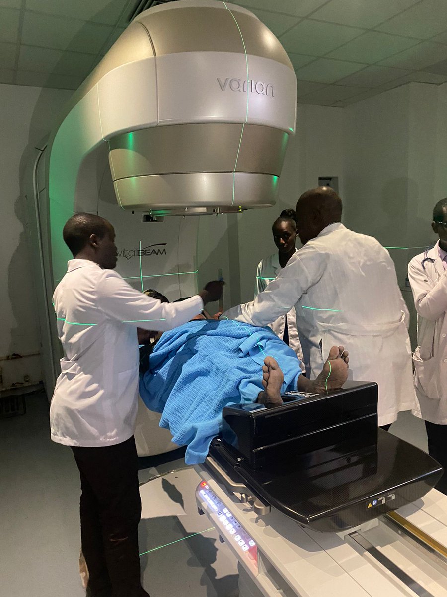 It was a historic day for Garissa Health as it provided it's 1st patient on radiotherapy treatment. This milestone will reduce mortalities and costs. Special gratitude to HE Gov. N J for making it possible <a href="/MOH_Kenya/">Ministry of Health</a> <a href="/FCDCKenya/">FCDC Kenya</a> <a href="/KenyaGovernors/">Council of Governors</a> <a href="/Nathif_J_Adam/">Gov. Nathif J. Adam, EGH</a> <a href="/FatmaAbubakar17/">Fatma Abubakar</a>