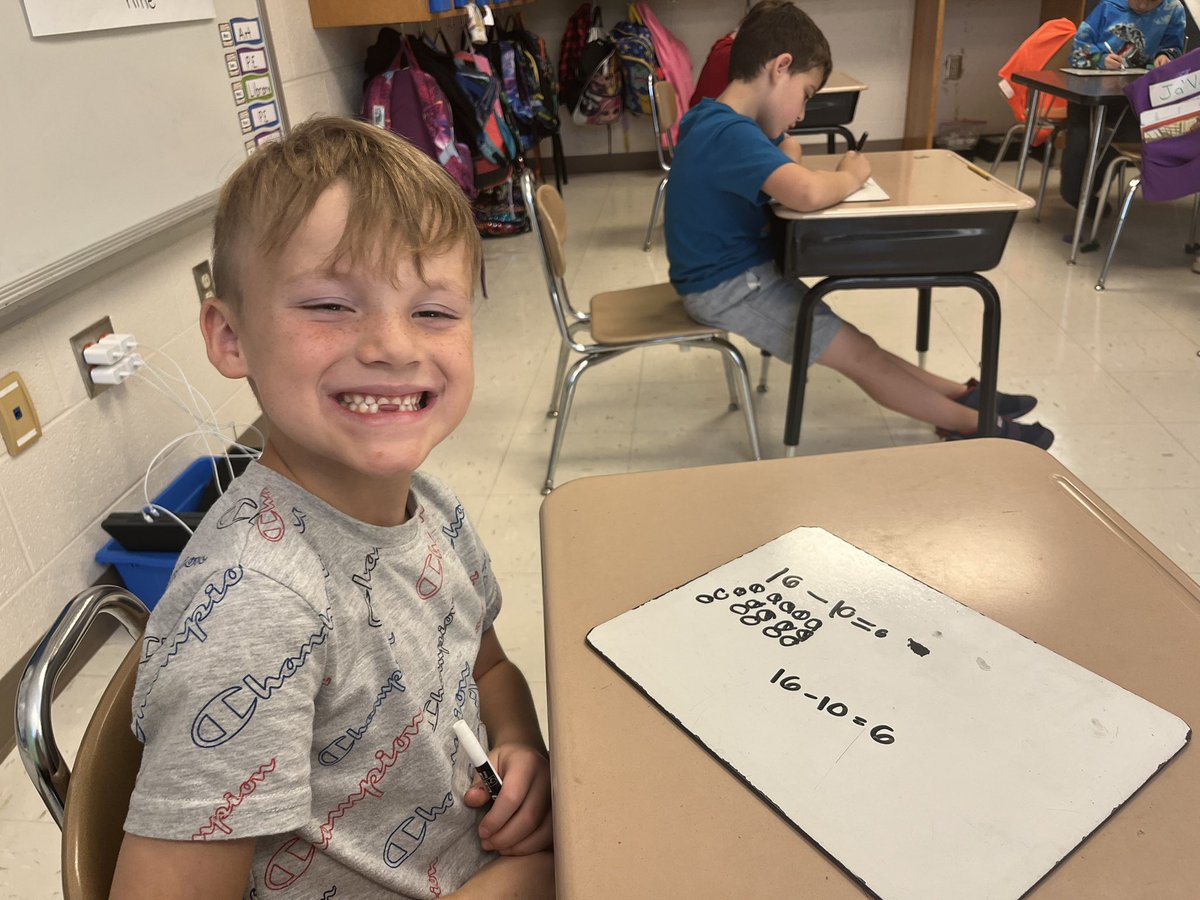 Shoutout to my friend for helping me with subtraction today using multiple methods. He told me if I came back tomorrow, he would teach me some more.#SumnerAchieves <a href="/VSEsuperstars1/">VSE@superstars</a> <a href="/bussery17/">Brittany Ussery</a> <a href="/Thurman7Jessica/">Jessica Adams</a> <a href="/jshelton1984/">Joshua Shelton, Ed.D.</a>
