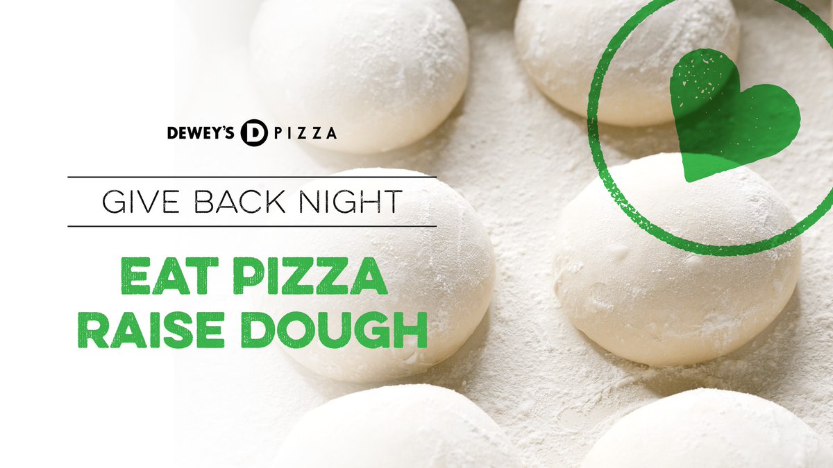 JOCOMNH's tweet photo. Do you have dinner plans tonight for #FamilyDay?

Join us at @DeweysPizza (3615 W 95th St, Overland Park) TONIGHT, 4-9pm - 20% of proceeds donated to the JoCo Suicide Prevention Coalition. Just mention Give Back Night or put "GBN" in the order notes when ordering online. https://t.co/z2aV4hjjfZ