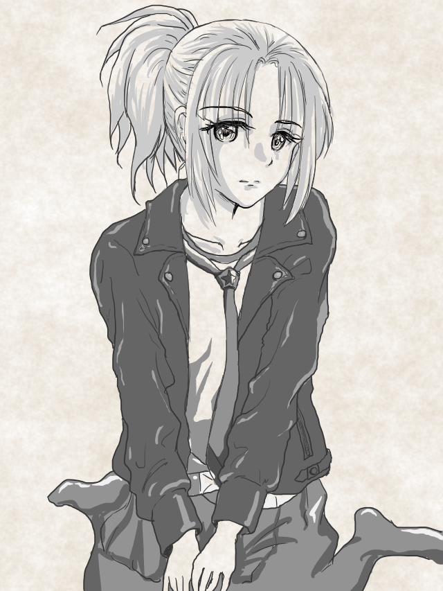 「過去絵。たくさん描いてた。人はなぜ怜ちゃんに惹かれてしまうのか。#アリスギアお絵」|とりにて＠LINEスタンプ「うさぎ伯爵」シリーズ発売中！のイラスト