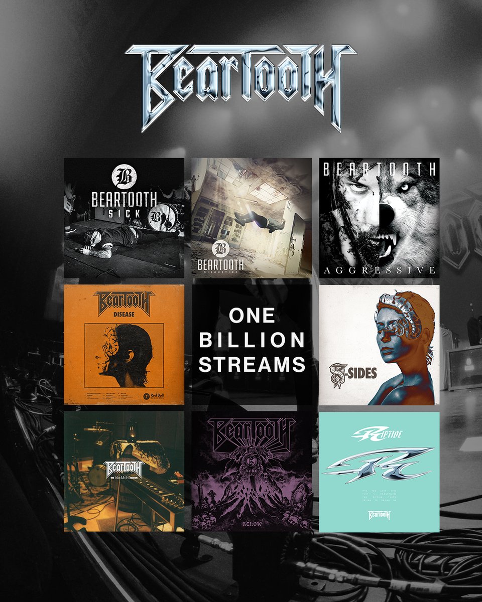 BEARTOOTHband's tweet photo. Thank you. 🖤🤘 https://t.co/EClmscuhfd