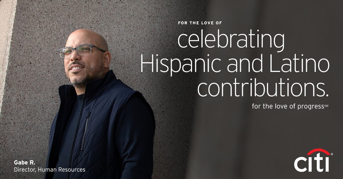 Citi is proud to honor Hispanic Heritage Month, starting with a public commitment to increase Hispanic &amp; Latino representation in the U.S. at the Assistant Vice President to Managing Director levels to 16% by 2025. Learn more at on.citi/3Synhb8