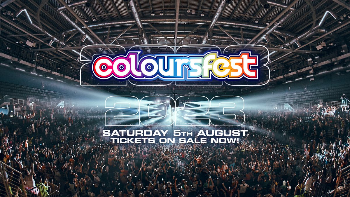 🎧 | Braehead Arena are delighted to confirm that Glasgow’s hard dance and trance spectacular Coloursfest (@coloursofficial) returns to Braehead Arena on Saturday 5th August 2023. ➡️🌐 bit.ly/3BPlffO