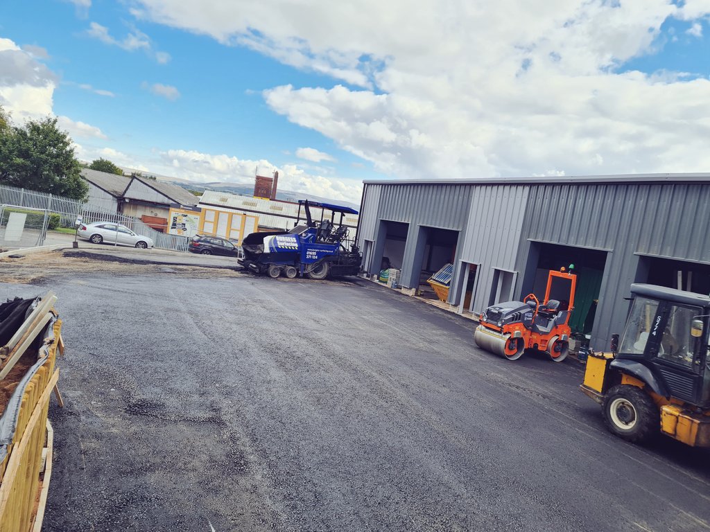 A big milestone on our own development at Bradley Lane, Standish, Commercial Units nearing completion.