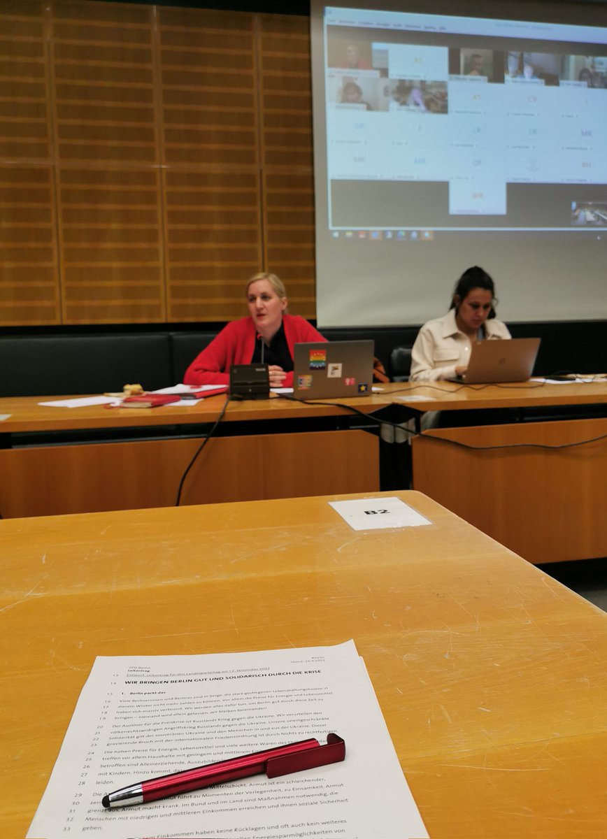 "Wir bringen Berlin gut und solidarisch durch die Krise"
Wir diskutieren im Kreisvorstand den Entwurf für den Leitantrag zum SPD-Landesparteitag.
#Berlinpacktdas