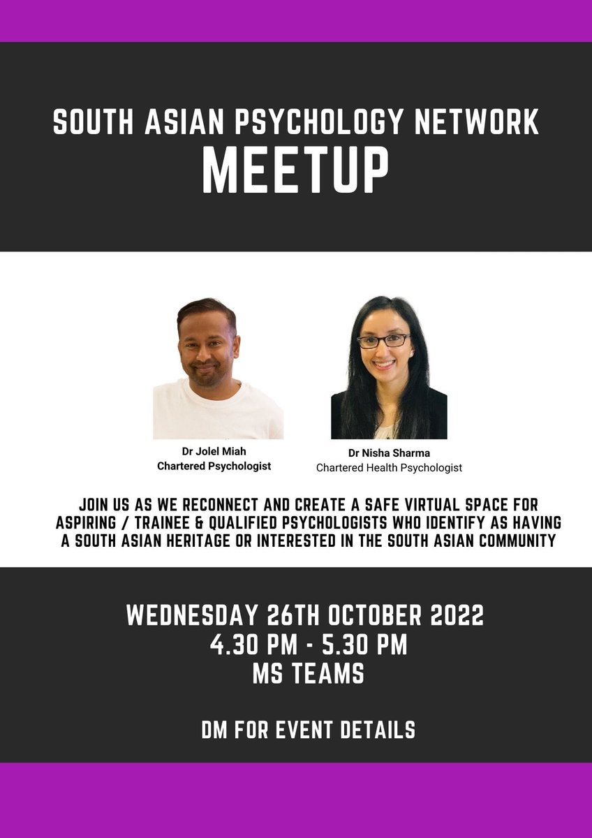 South Asian UK Psychology Network tweet media