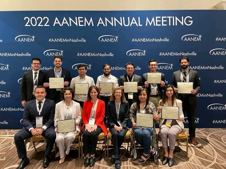 AANEMorg's tweet photo. We want to thank all of those who joined us in-person and virtually for the 2022 AANEM Annual Meeting in Nashville, TN! 💙Save the date for 2023 AANEM Annual Meeting in Phoenix, AZ, November 1 - 4 📅

#AANEM #AANEMinNashville #NM #EDX #AnnualMeeting #AANEMAnnualMeeting #PMR #MSK https://t.co/Jv1PJiXePY