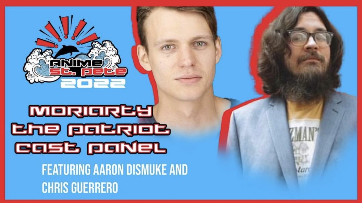 animestpete's tweet image. The full Q&amp;amp;A panel with @Aaron__Dismuke and @ChrisGuerreroVA from Anime St. Pete 2022 is up on YouTube courtesy of @FloridaCons 

m.youtube.com/watch?v=Uy4DTq…