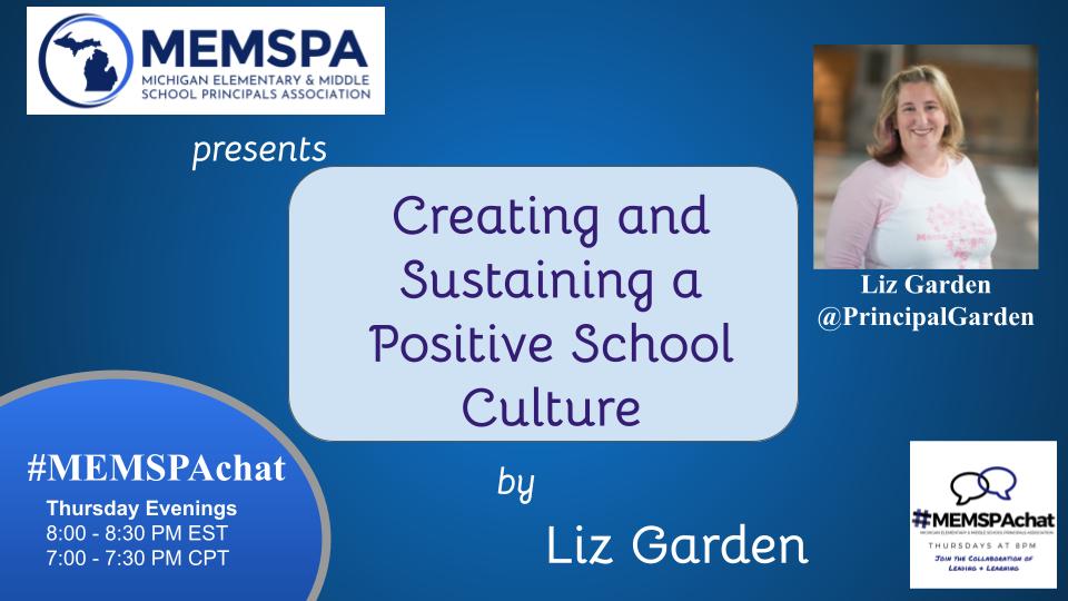 Join #MEMSPAChat  8pm EST this Thursday

@MGeoghegan22
#MSAAchat 
@PrincipalGarden
@casehighprinc
@BobSil42
#edchatma
@MSAA_33
@jvincentsen

#NJed
@wkrakower 
@NJASANews
@NJPSA
#mdedchat
 @Maespmd
@mdmassp
@SchoolLeadersFL
#FASAConf
@PrincipalDaub
@LAPspeaks
#LAedchat
@laedchat