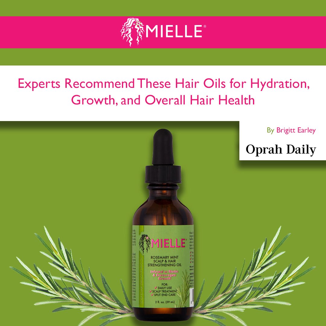 MielleOrganics's tweet photo. @oprahdaily featured our Rosemary Mint Oil in their round-up on Hair Oils for Hydration, Growth, and Overall Hair Health. Click the link to read about our best-seller! 
https://t.co/wuSePvt4fV https://t.co/b1ek80QhVd