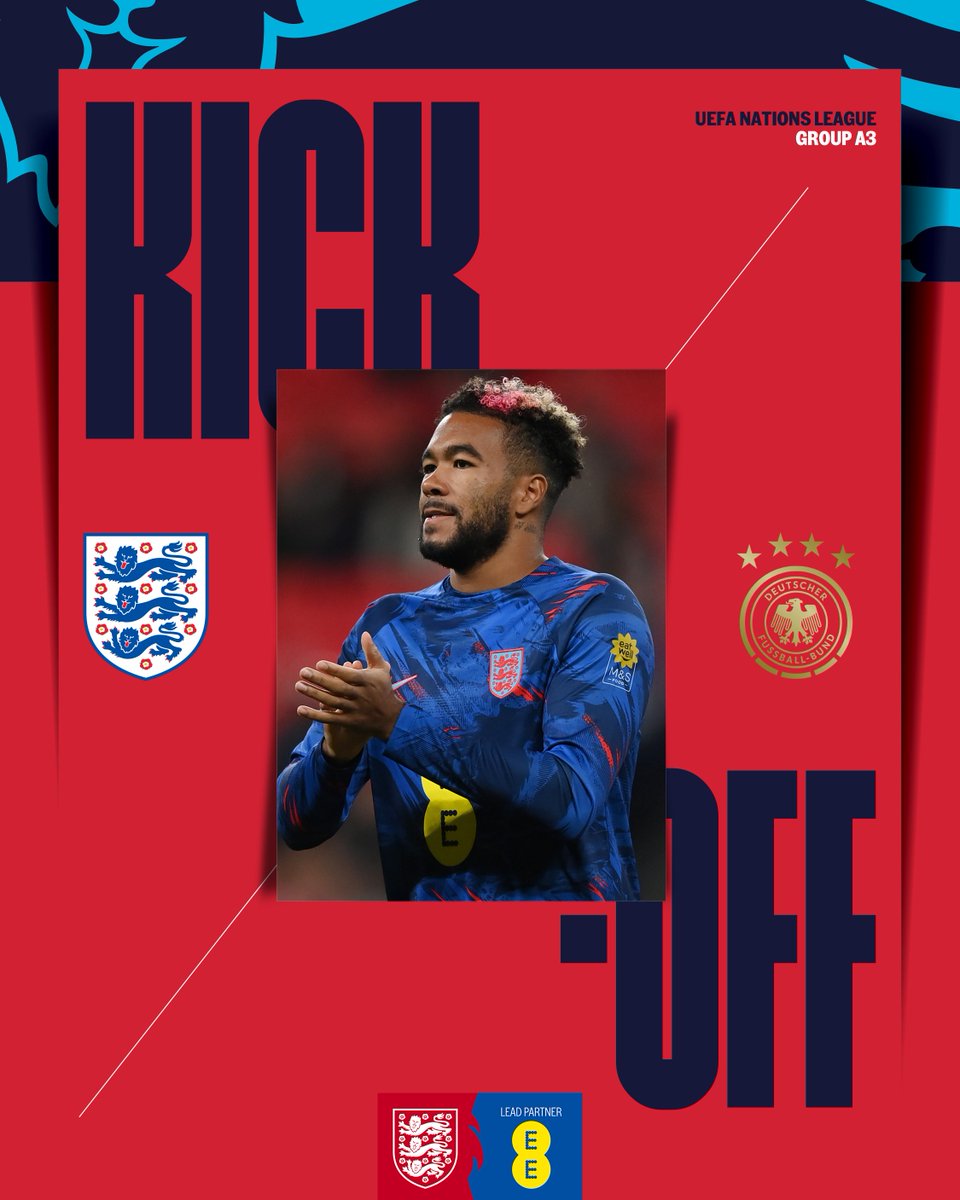 England on Twitter "Game time at wembleystadium. Let's go, England! 💪"