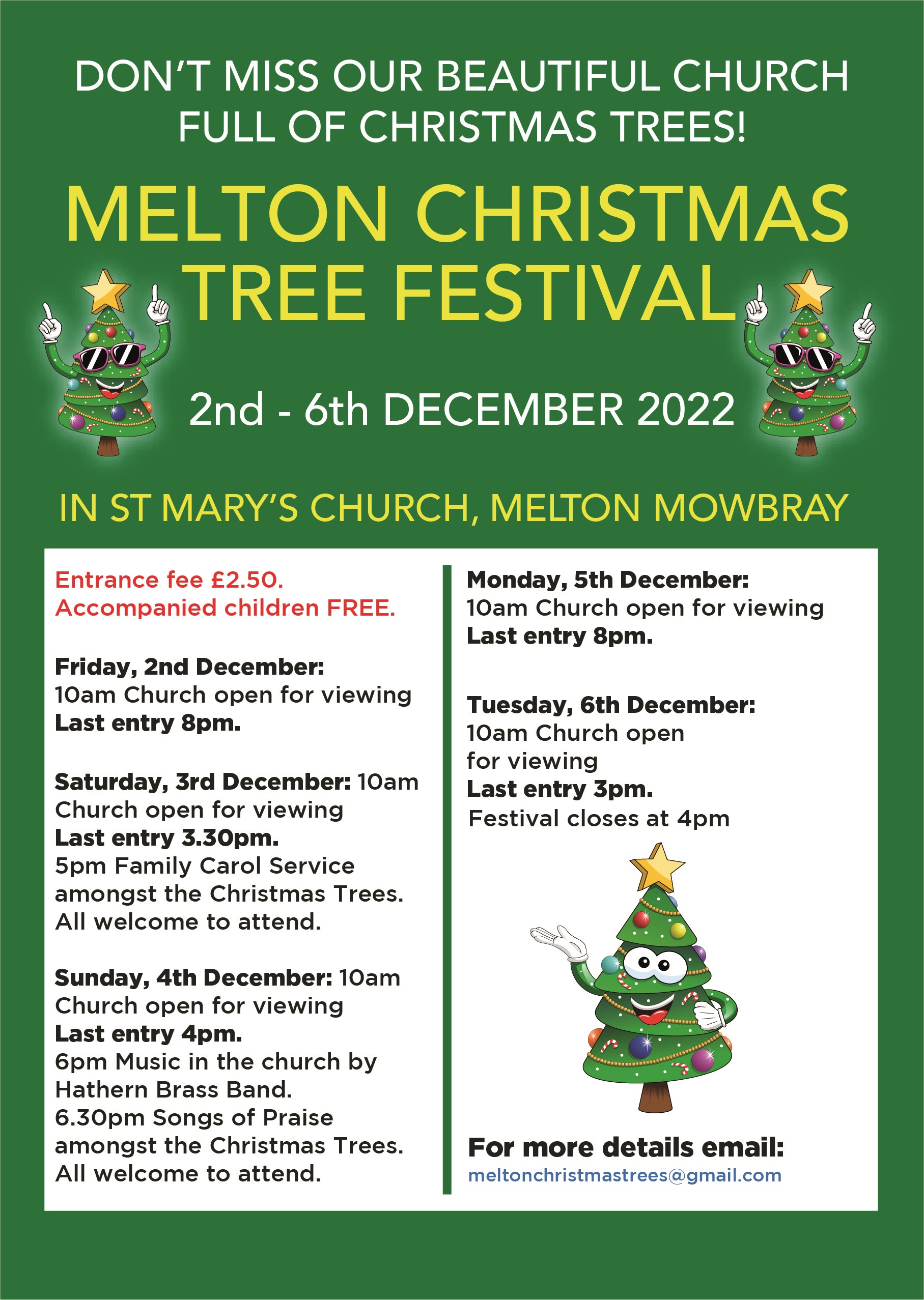 Melton Christmas Tree Festival (meltonxmastrees) / Twitter