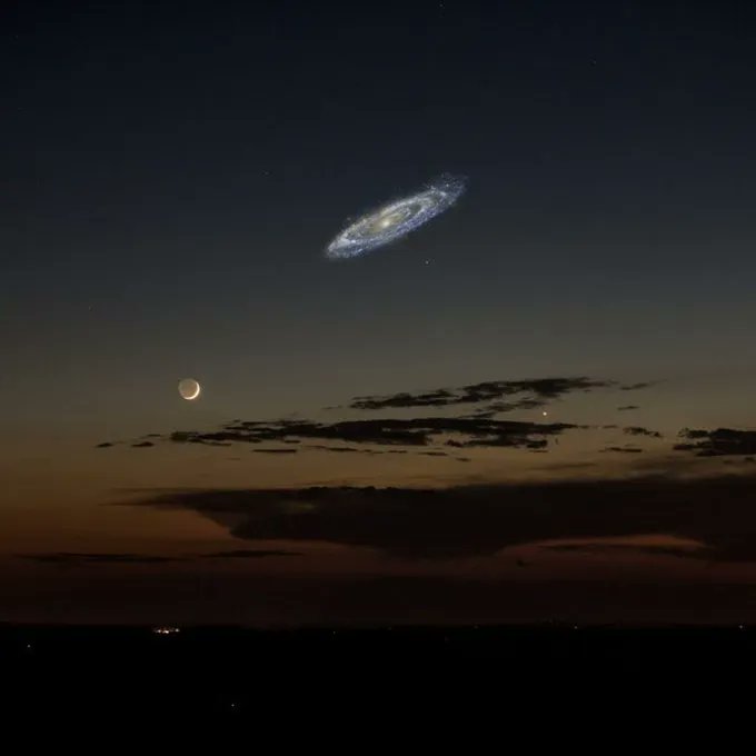 konstructivizm's tweet photo. What the Andromeda galaxy would look like from earth if it was a bit brighter.
More:https://t.co/fPLAYB3XRj https://t.co/ZTOWTvmOcY