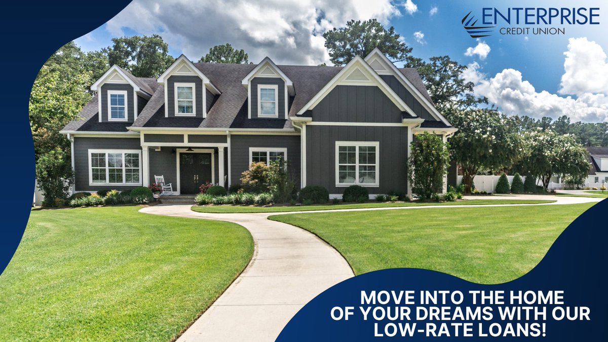 Enterprise_CU1's tweet photo. Moving on to greener pastures? Apply online for a Mortgage Loan🏠 and start looking forward to moving day! Move into the home of your dreams with our low-rate loans. 

Click the link to learn more and apply today: https://t.co/806fxqak6U

#EnterpriseCU #MobileBanking https://t.co/ZjKOuQrUn8