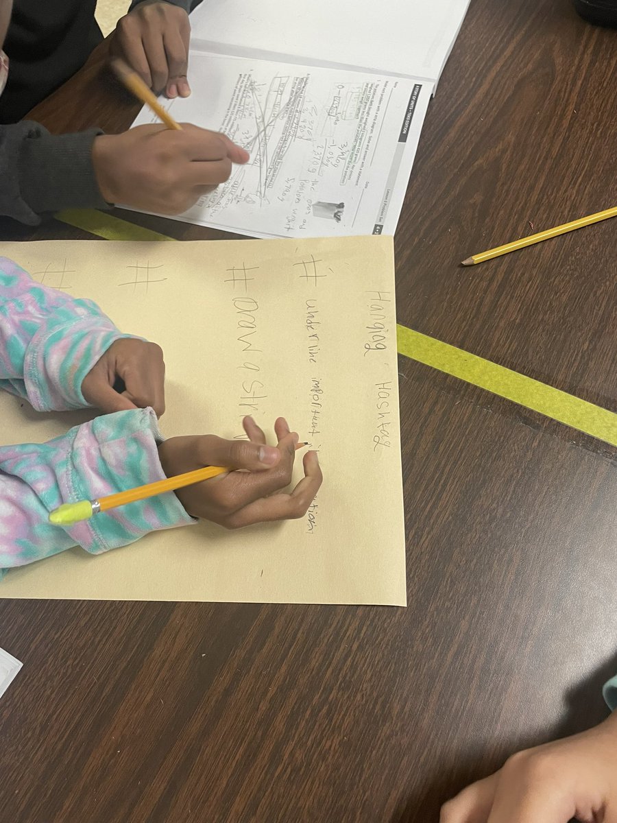 kdavis_21's tweet photo. #Hanginghashtags for solving multi step word problems. @EllevationEd @GrayES_AISD @glodd3 #MathematicallyMotivated ๐ https://t.co/WBofGg1In8