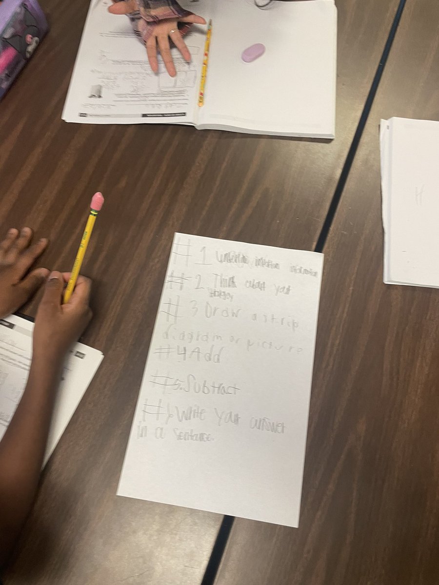 kdavis_21's tweet photo. #Hanginghashtags for solving multi step word problems. @EllevationEd @GrayES_AISD @glodd3 #MathematicallyMotivated ๐ https://t.co/WBofGg1In8