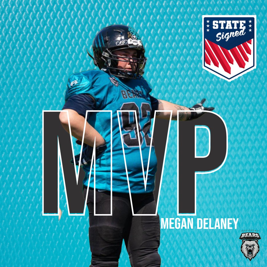 CheshireBears's tweet photo. After Bears impromptu invite to Britbowl finals, here are our MVPs from the last game in our 2022 season.
Megan Delaney & Ellie Partington
@StateSigned
#Iamstatesigned #nfl #womensamericanfootball #americanfootball #womeninsport https://t.co/Sn8xMTLERN