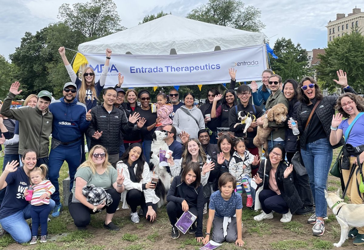 entradatx's tweet photo. Our #EntradaHere team raised funds for and awareness of neuromuscular diseases at the #MDAMuscleWalk in the Boston Common this past weekend. Learn more about how you can join the community and help to end neuromuscular diseases: https://t.co/1TEZkgGw48. https://t.co/sMq0aQNkgQ