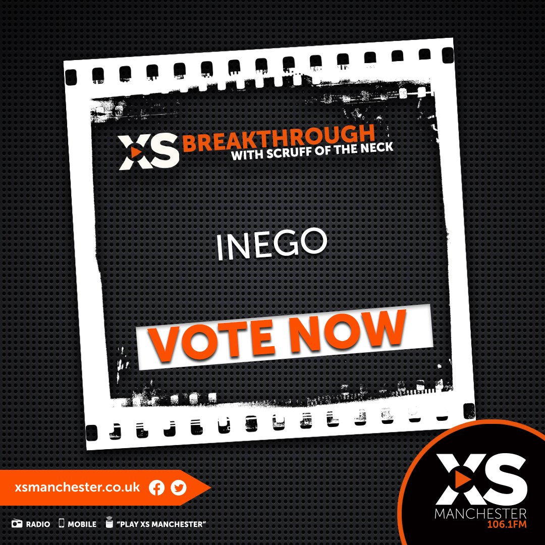 inegomusic's tweet photo. Buzzin we've made it through to last 3 on the #breakthrough comp @XSManchester to support @spacemonkeys @thisisgorilla @scruffoftheneck
We'd be eternally gratefull if you took a sec to vote #inego before Thurs!
Vote here https://t.co/P8fJS3qzKQ
#ThatsGoodInIt @therealboon https://t.co/KPBVLIBCFL