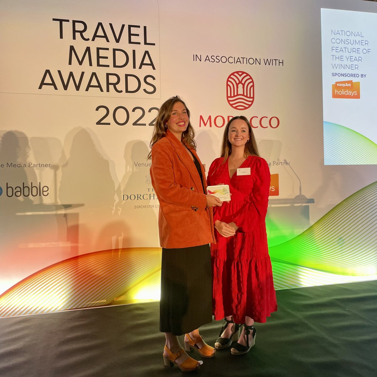Sian Lewis impressed us all with her ‘Taking the plunge: Ice swimming and sauna rituals in Finland’ feature in the @independent @indytravel – That's why she's our winner of this year’s ‘National Consumer Feature of the Year’, sponsored by easyJet Holidays #TravelMediaAwards2022