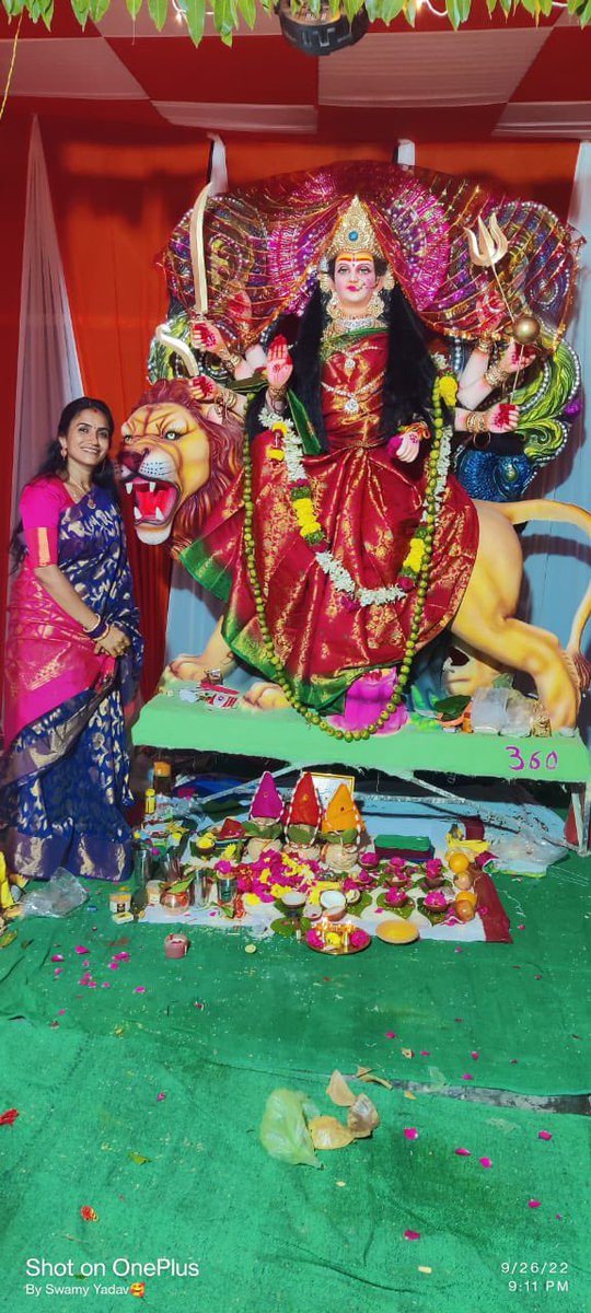 CMR_INC's tweet photo. Invited as chief guest for #Navratri First day Pooja in our village, participated in #Durgapuja along with youth and villages.
Celebrate the victory of good over evil and experience the grace and energies of the Goddess 🙏
#dussehra #Navaratri2022 #DurgaPuja #navratriweek https://t.co/okBN3GIspa