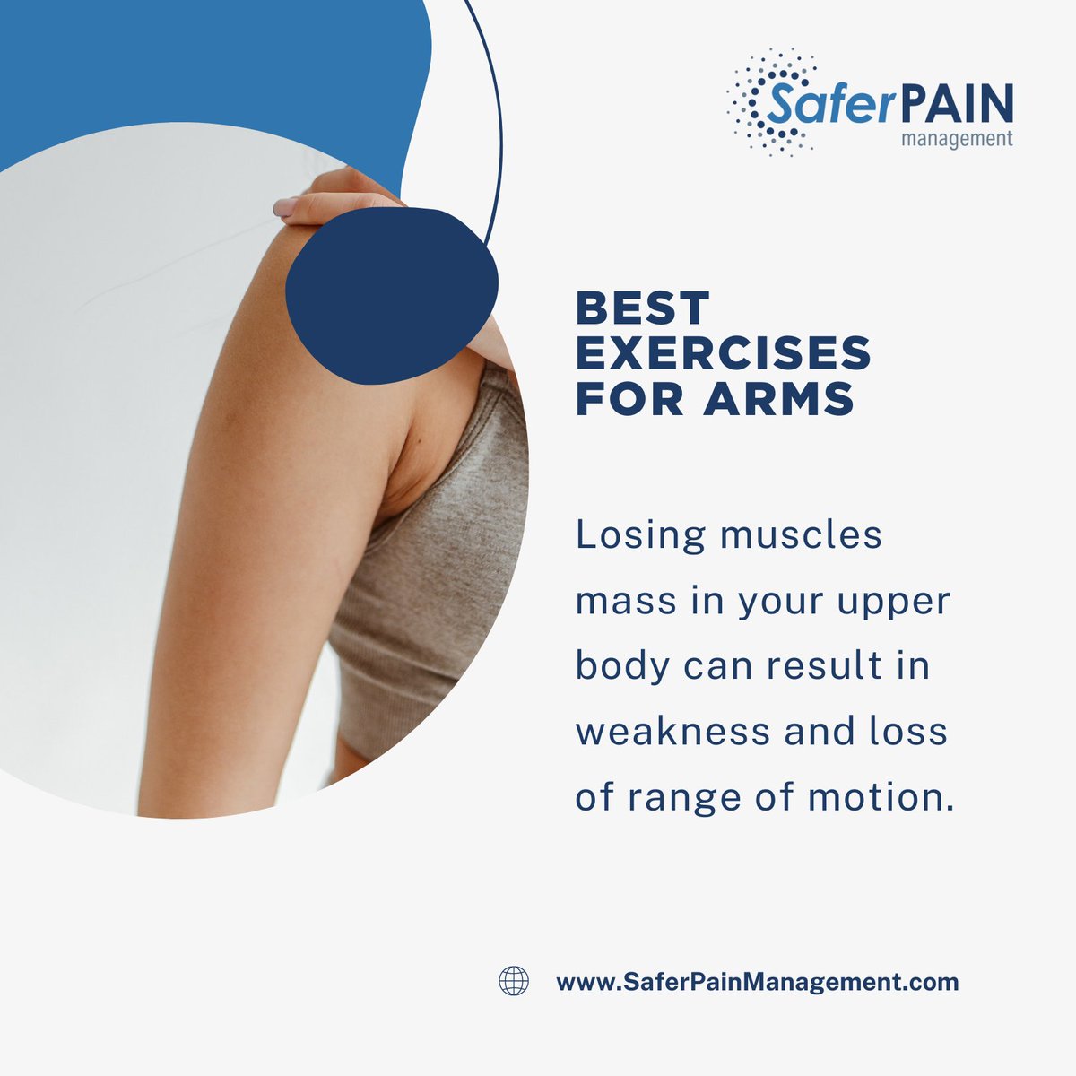 SaferPainMgmt's tweet image. Over the long term, you may find that you have trouble lifting everyday objects, such as a bag of groceries or a suitcase

#tricepexercises #naturalbodybuilding #arm #upperbodyexercises #backexercise #bicepday #tricep #longhead #bicepexercises #shreddedforlife #armtraining #arms