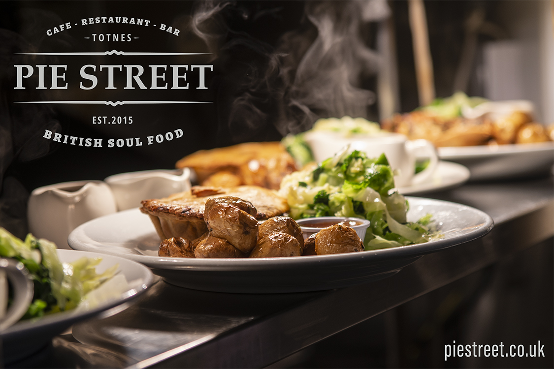 Table service &amp; Takeaway Collection. Melt-in-the-mouth pastry, fillings using the finest ingredients from local farmers, butchers and other suppliers. Always fresh, local and cooked to order.

Give us a call to book on (01803) 868674