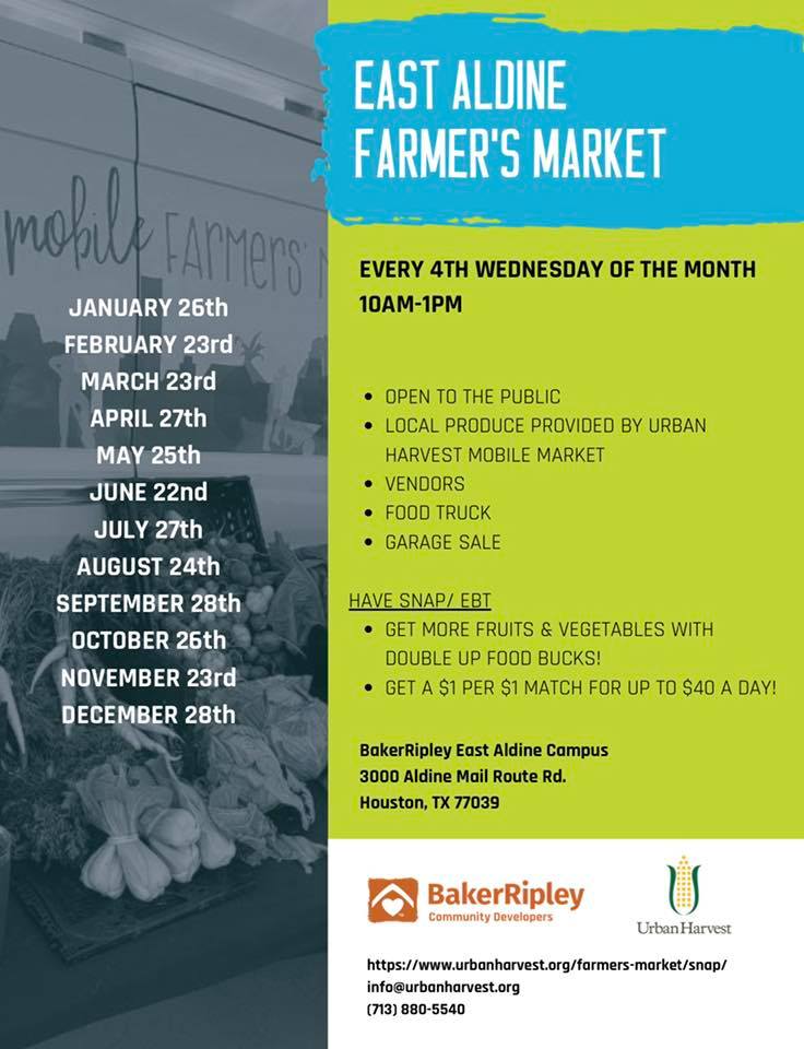 East Aldine District on Twitter "Every fourth Wednesday of the month