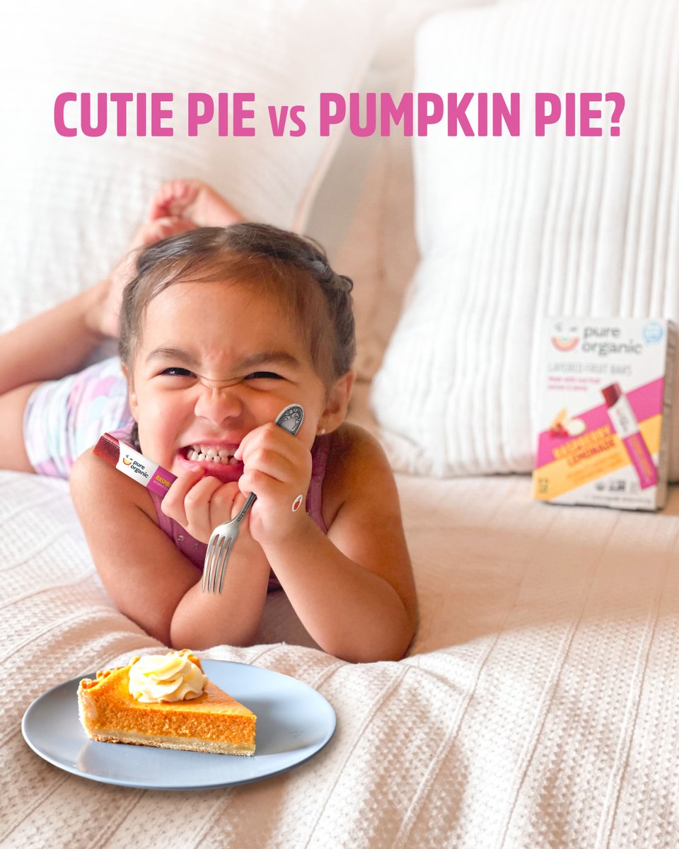 She's gonna devour this and STILL have room for a Pure Organic bar after.