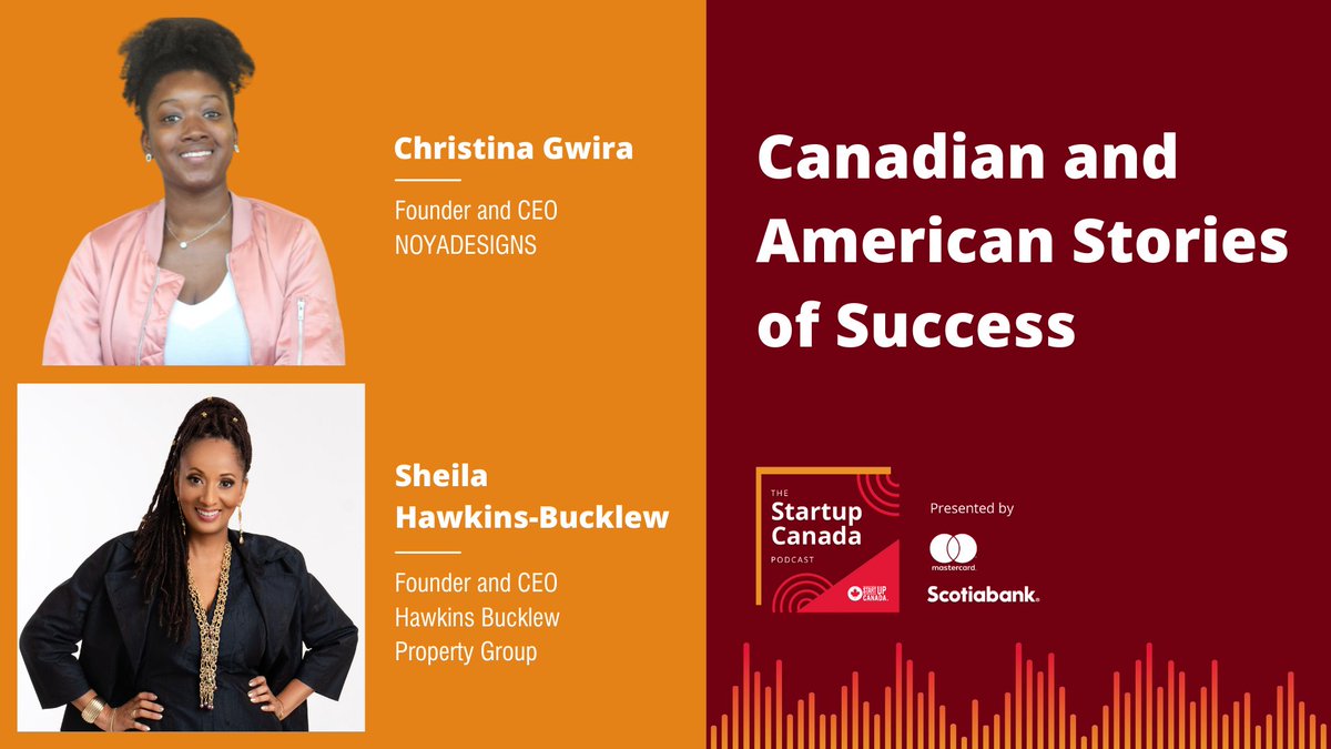 Startup_Canada's tweet photo. Tomorrow, we welcome two guests to the #StartupPodcast to talk about cross border collaboration. Are you tuning in? 🇨🇦🇺🇲 @usembassyottawa https://t.co/IiZZ05aXr8 https://t.co/Wv0cU08CpL