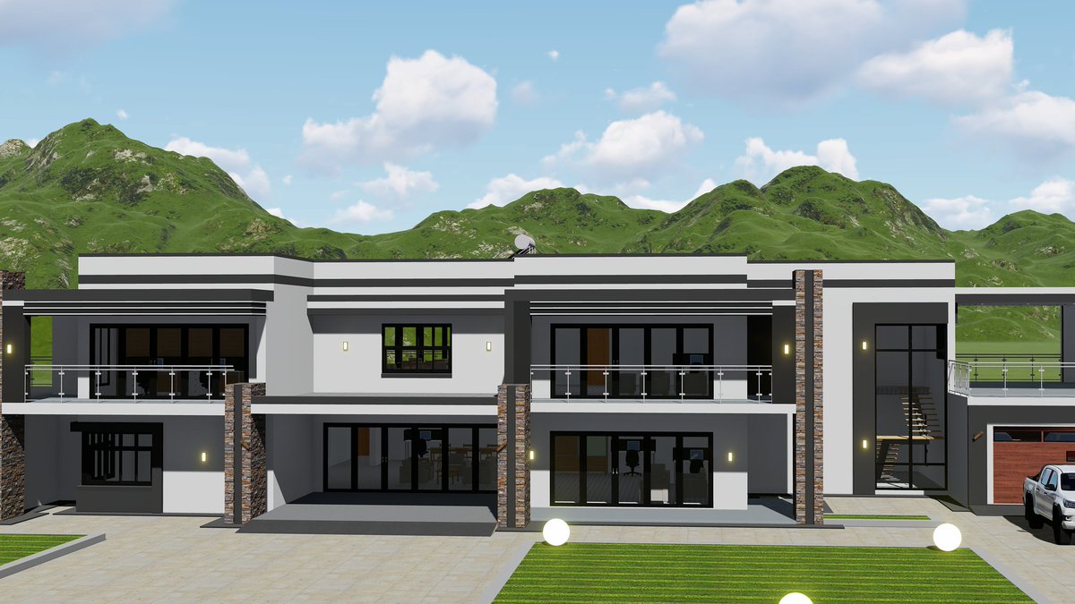 LesiaWriter's tweet photo. Nalane Architects meets Rustenburg yet again 🇱🇸 | 🇿🇦
Double Storey mansion for our Client In Rsa. https://t.co/RIN9XoP4TD