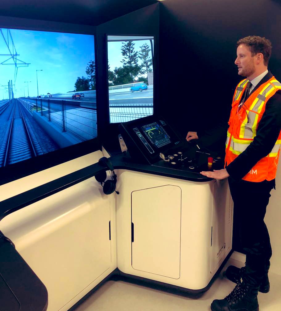 CBeaune's tweet photo. #Mobilité | Fier de voir, à #Montréal, l'excellence française rayonner au service de la transition écologique ! 🚇🌳 
 
Des métros légers, automatiques, à la pointe de la technologie, c'est le travail d'@AlstomCanada. Bravo à toutes les équipes ! https://t.co/R4bEl98OmP