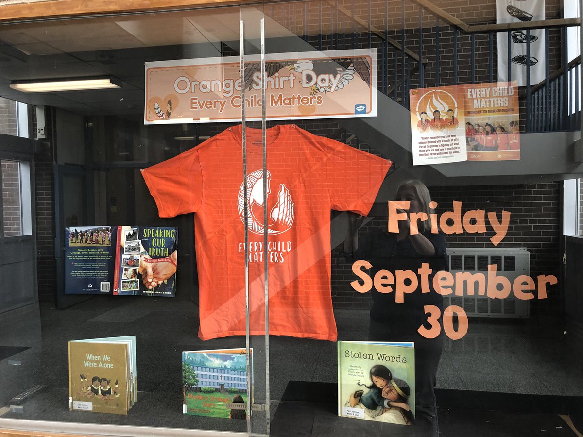 It’s Orange Shirt Day on Friday! National day for Truth and Reconciliation. Join <a href="/springfieldsch/">Springfield PS</a> and wear orange to acknowledge the harm of residential schools in the past and the ongoing harm for survivors and their families. <a href="/OrangeShirtSoc/">Orange Shirt Society</a> <a href="/PeelSchools/">Peel District School Board</a>