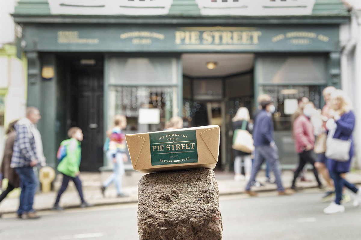 Sometimes, we get booked out, but we can guarantee you a table another way! 
With our takeaway or bakeaway, delivery or collection options, you can enjoy our usual buttery pastry pies in your own home!
Why not give us a call on (01803) 868674 to book your pies!