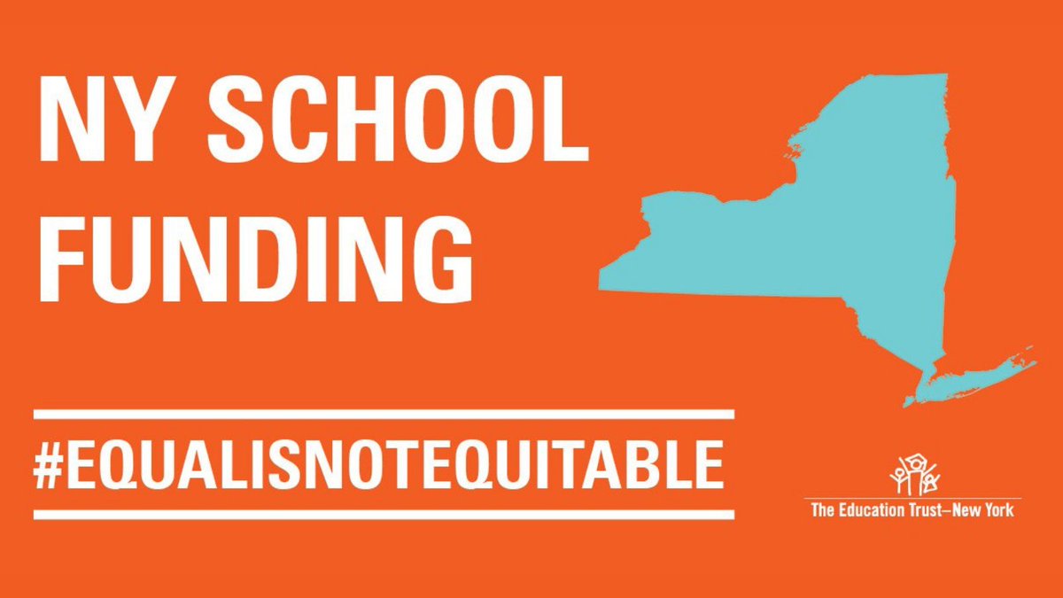 EdTrustNY's tweet photo. Explore whether large school districts &amp; schools are allocating resources to students with the greatest needs &amp; who have been disproportionately underserved historically &amp; throughout the pandemic with our updated #NYSchoolFunding tool: https://t.co/bKkI6Y0zO1 #EqualisNotEquitable https://t.co/xxi7gPWb75