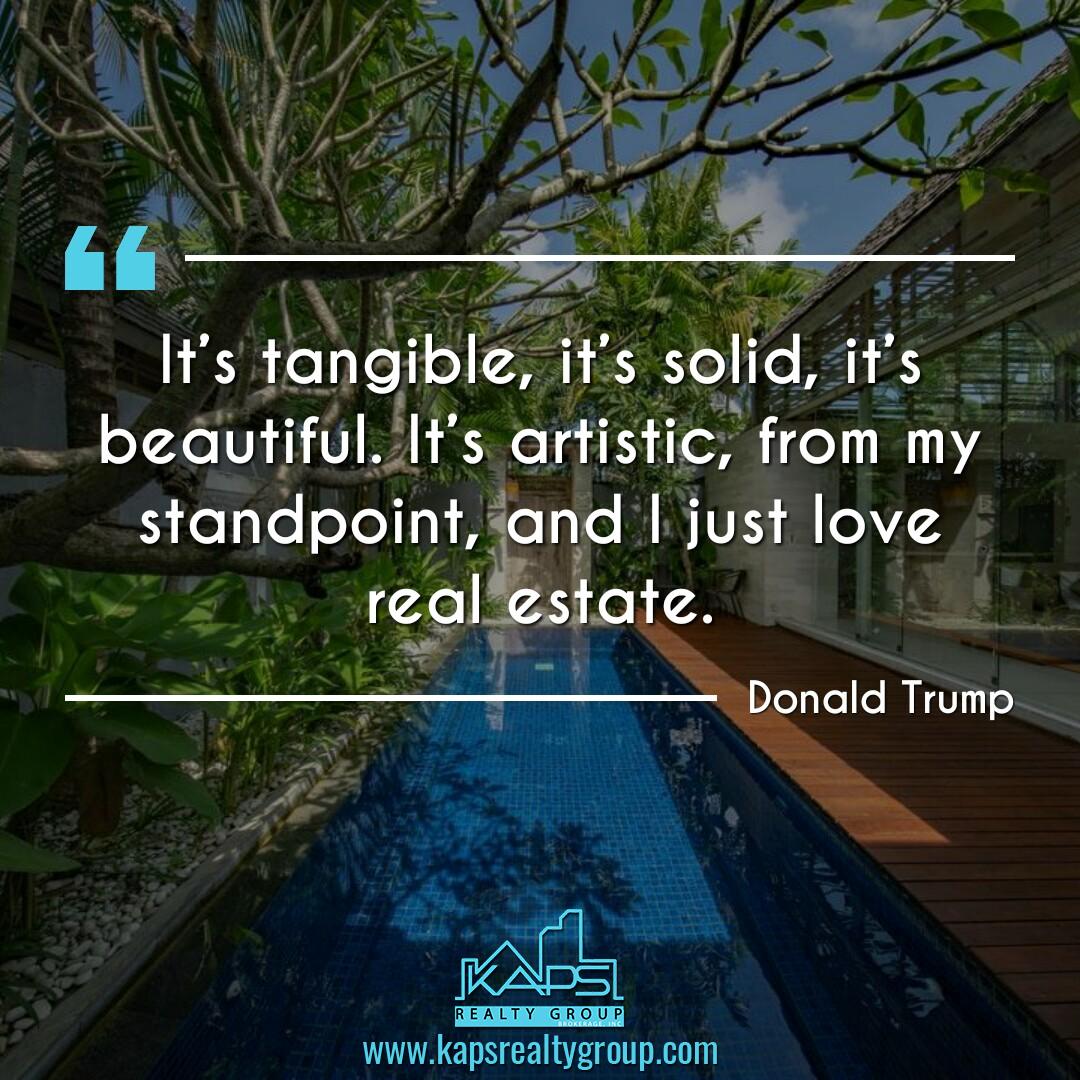 KAPSRealtyGroup's tweet photo. Real Estate is an art you can live in and it appreciates in value! Let KAPS Realty help you find your work of art today

#MotivationalMondays #HappyMonday #Kapsrealtygroup #KAPS #quote #businessquotes #mississaugarealestate #future #realestateinvestments #motivationmondays https://t.co/qctxLOgySf