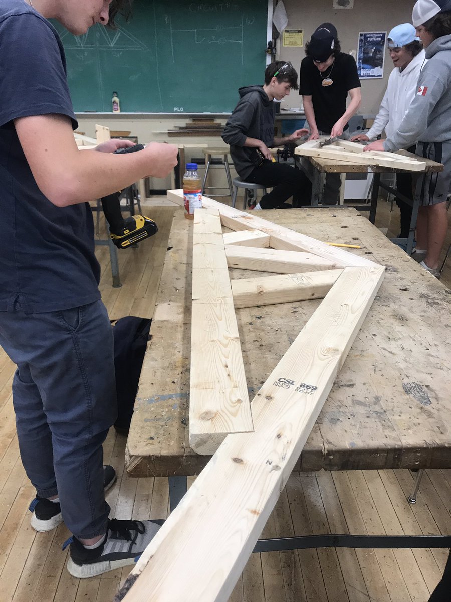 PaulDawson@MrDTechEd (@pauldawsonmrdt1) on Twitter photo Mr. Dawson’s G11/12 Construction class learning about making rafters. These take time, patience, the ability to measure and work collectively. These types of skills are in demand! Real skills lead to real careers! <a href="/LordDorchester/">Lord Dorchester SS</a> <a href="/smhunt/">Sean Hunt</a> <a href="/Arleie/">Arlene Morell</a> <a href="/Ms_M_McK/">Melissa McKibbin</a> @tvdsb @DirFisherTVDSB Mr. Dawson’s G11/12 Construction class learning about making rafters. These take time, patience, the ability to measure and work collectively. These types of skills are in demand! Real skills lead to real careers! <a href="/LordDorchester/">Lord Dorchester SS</a> <a href="/smhunt/">Sean Hunt</a> <a href="/Arleie/">Arlene Morell</a> <a href="/Ms_M_McK/">Melissa McKibbin</a> @tvdsb @DirFisherTVDSB