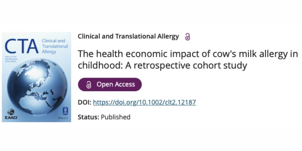 Dr Rebecca Stratton (@stratton_dr) on Twitter photo Our new research shows just how much cow's milk allergy in childhood impacts health care use and costs in the UK
<a href="/PaedDietitian/">Rosan Meyer (RD)</a> <a href="/KateGrimshaw3/">Kate Grimshaw PhD RD</a> <a href="/BDA_FASG/">BDA Food Allergy</a> Our new research shows just how much cow's milk allergy in childhood impacts health care use and costs in the UK
<a href="/PaedDietitian/">Rosan Meyer (RD)</a> <a href="/KateGrimshaw3/">Kate Grimshaw PhD RD</a> <a href="/BDA_FASG/">BDA Food Allergy</a>