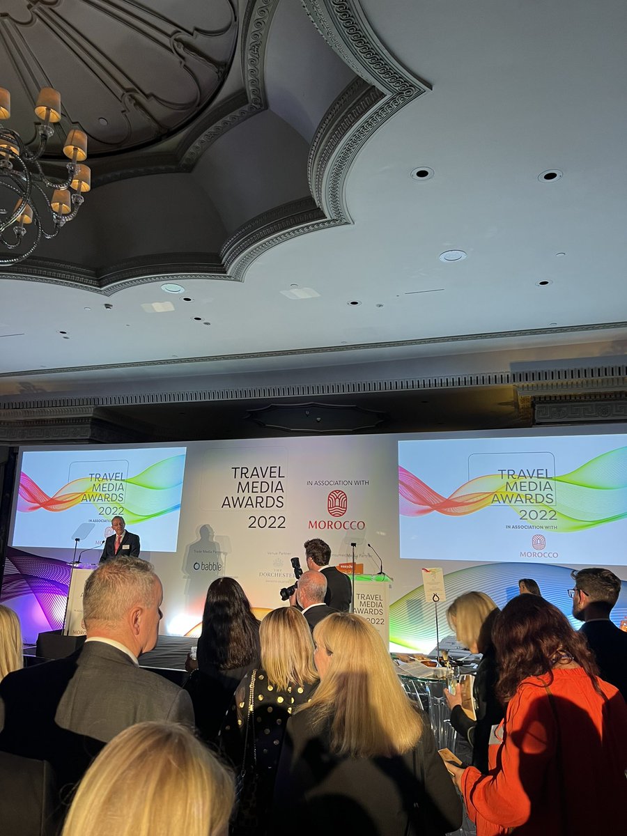 Great to be at <a href="/travelmediawrds/">Travel Media Awards</a> this evening presenting the Consumer Magazine Section of the Year sponsored by <a href="/PrincessCruises/">Princess Cruises</a> <a href="/PrincessUKmedia/">Princess Cruises UK and Europe</a> 

Congrats to our winners <a href="/BreatheMag/">Breathe Magazine</a> 👏 

#TravelMediaAwards