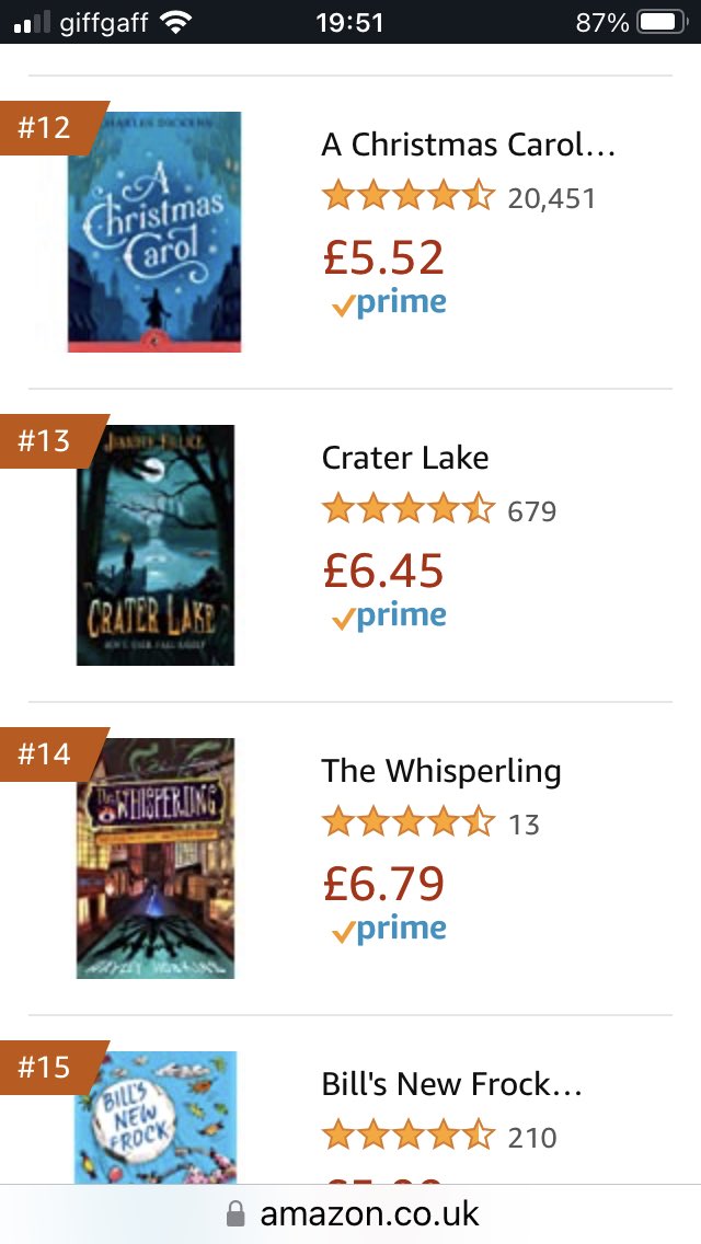 HayleyHoskins's tweet photo. Whoo(👻ooOoOO👻)p!!

Only #TheWhisperling at #14 in ghost stories for children &amp; #5 (5!!) in ghost stories for young adults!!

👻🤍THANK YOU🤍👻

#ghoststories #spookykidlit #middlegrade #mglit #readingforpleasure @PuffinBooks https://t.co/paIfRALD9L