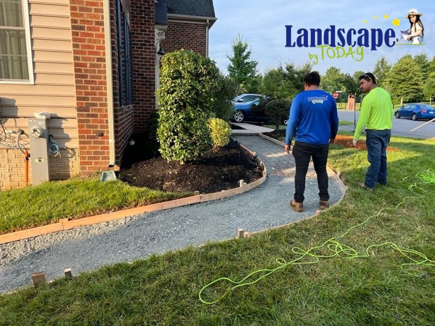 LBTServices's tweet photo. Good Afternoon Dear Clients,
We’ve started a new project!! Landscape by Today brings you the design of a concrete walkway construction, allowing easy access to the patio of the house to enjoy a tropical atmosphere outdoors!
Call us for your free estimate and we’ll create it!!! https://t.co/OICHQ3Froa