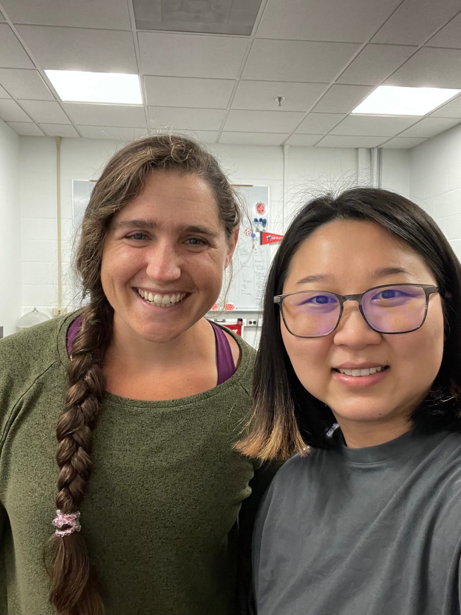Dr. Fuxi Wang stopped by the BISI office to say goodbye as she moves onto bigger and better things in Seattle! Congratulations, Doctor!!