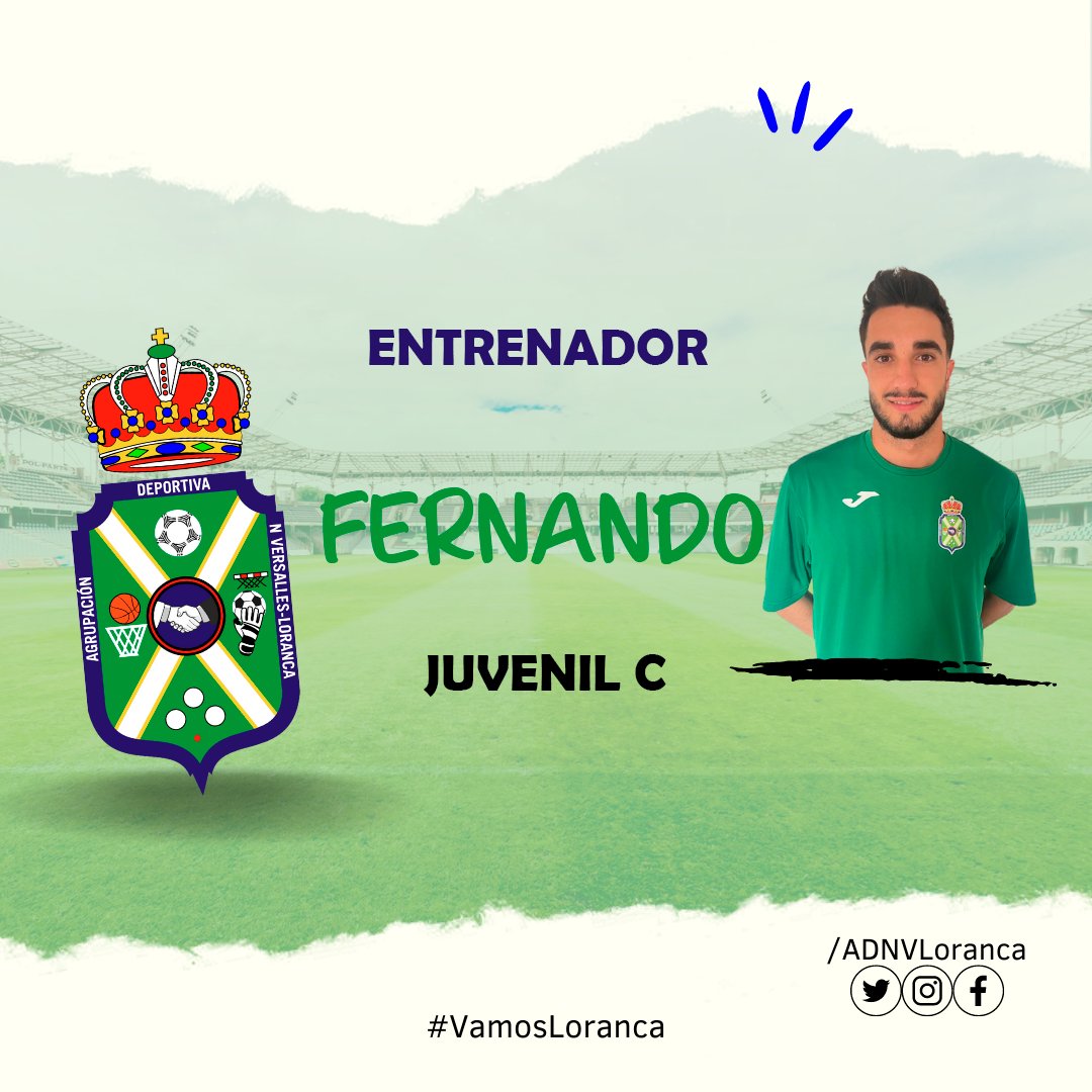 ADNVLoranca's tweet photo. JUVENIL | Fernando (@feer_agui14) se sentará en el banquillo del Juvenil C en la 22/23.

#VamosLoranca #SomosLoranca https://t.co/pUQODI4zf9