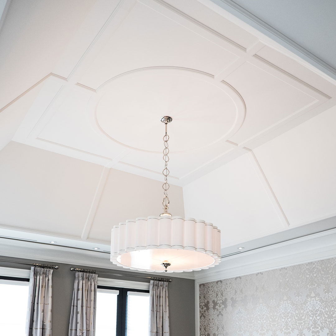 canamouldinc's tweet image. A custom TRIMROC™ tray ceiling will add architectural interest to your bedroom and turn an ordinary room into an elegant retreat.

#customceilings #cofferedceilings #ceilingbeams #interiormoulding #interiormolding #interiortrim #interiordesign #design #interior #homedecor